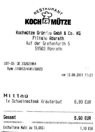 avgr Hffner Kochmtze Restaurant